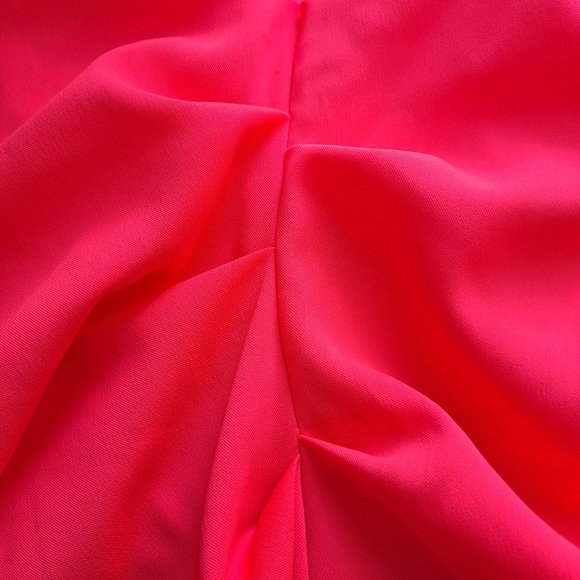 NWT Shoshanna Trilby Neon Pink Grapefruit Dress - Picture 6 of 7